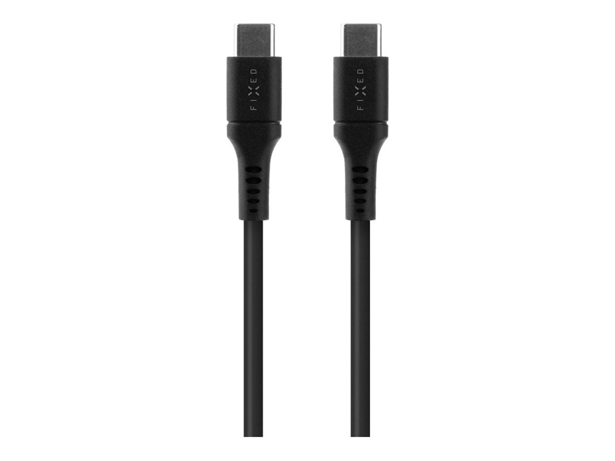 FIXED USB 2.0 USB Type-C kabel 1.2m Sort