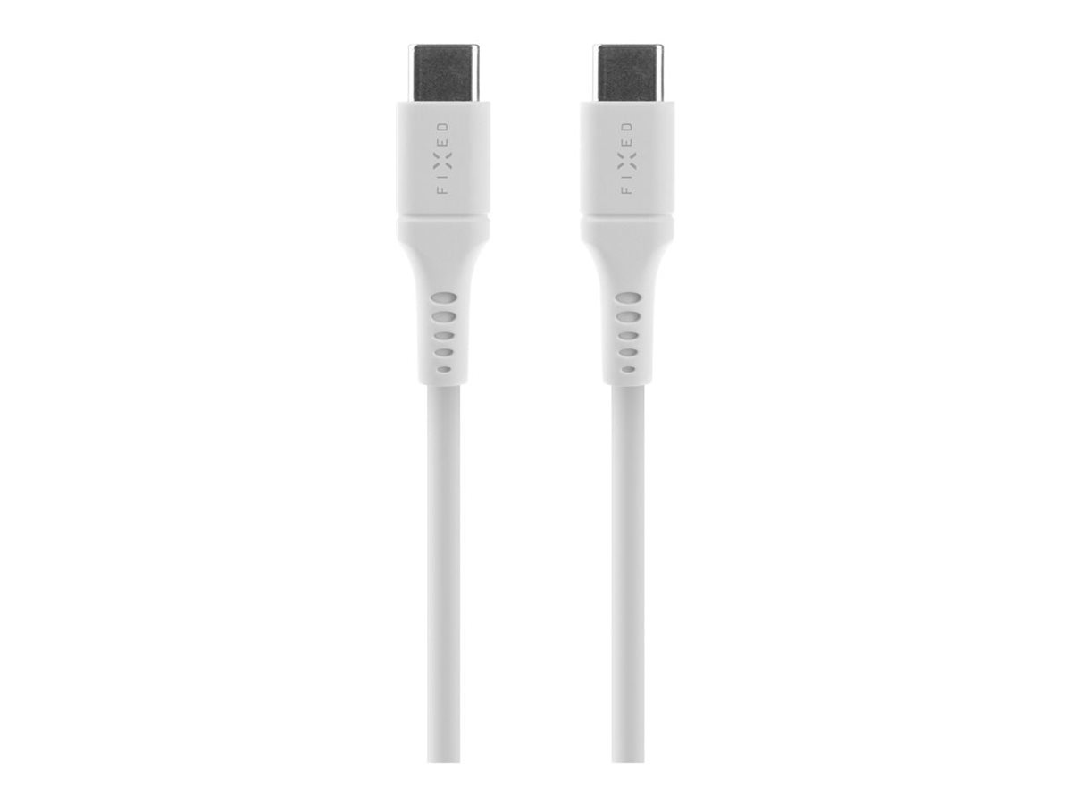 FIXED USB 2.0 USB Type-C kabel 1.2m Hvid