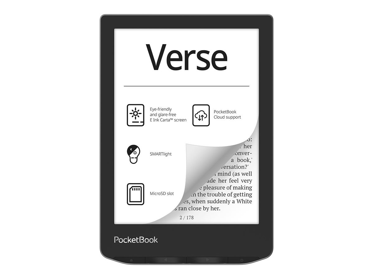 PocketBook 629 Verse 6 8GB 512MB Grå