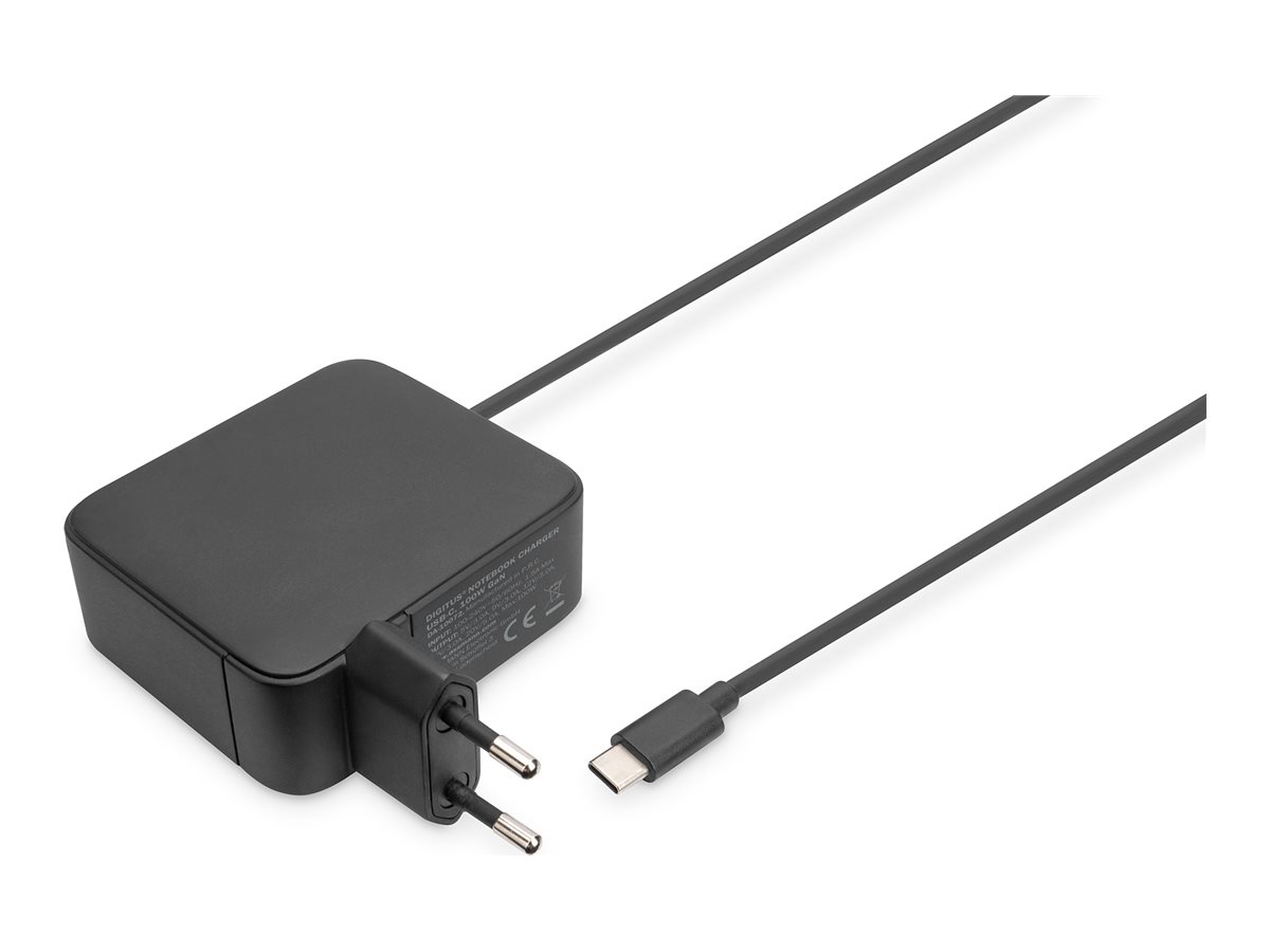 Notebook charger - 1.2 M - USB-C - 100W - Black