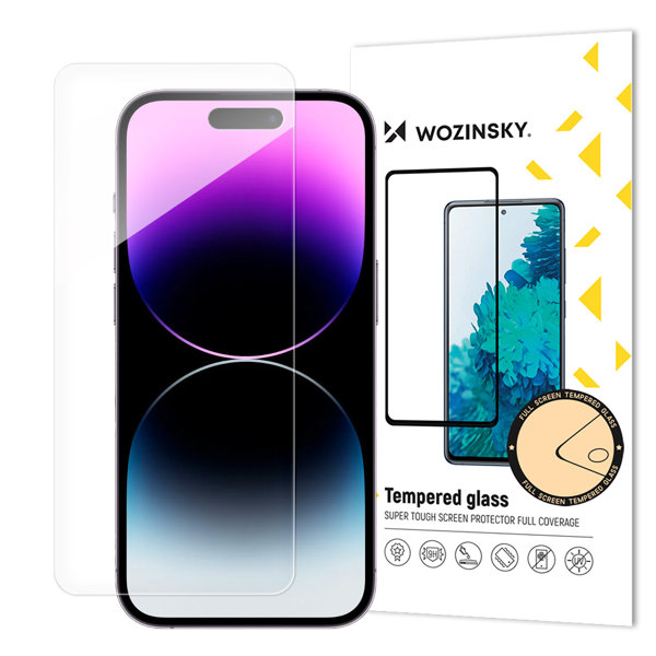 Wozinsky Skærmbeskytter 9H Transparent Apple iPhone 15 Plus
