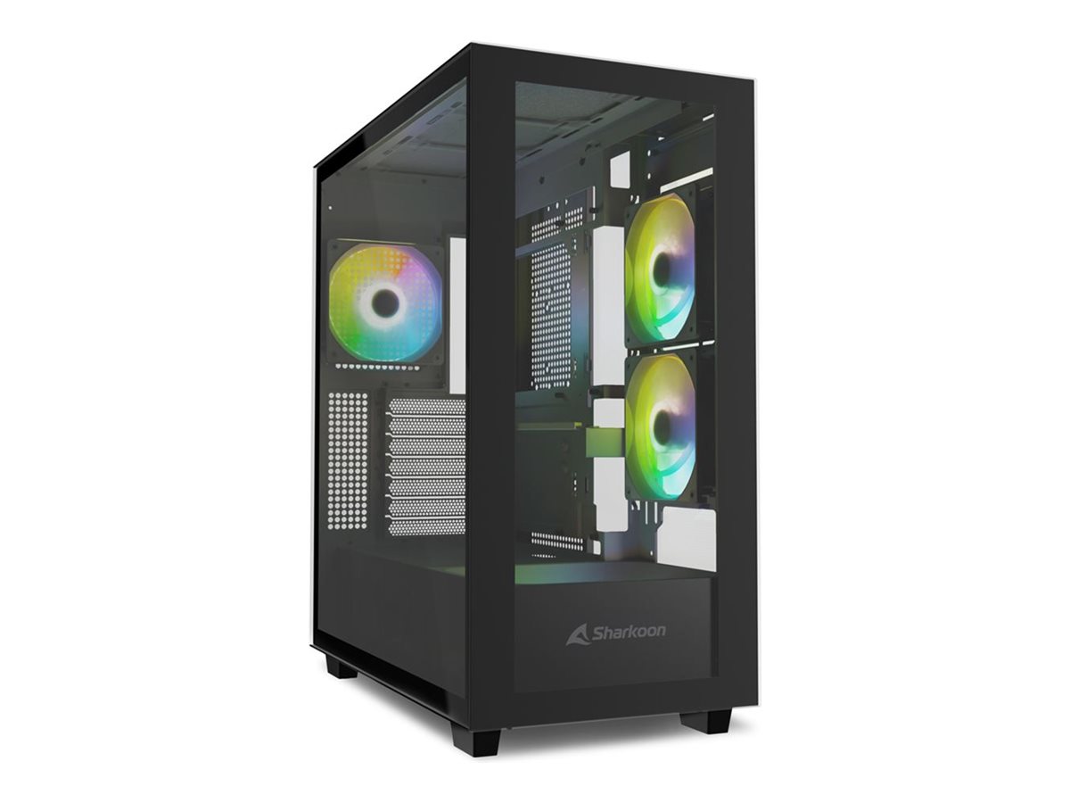 Sharkoon Rebel C60 RGB Tower ATX Sort