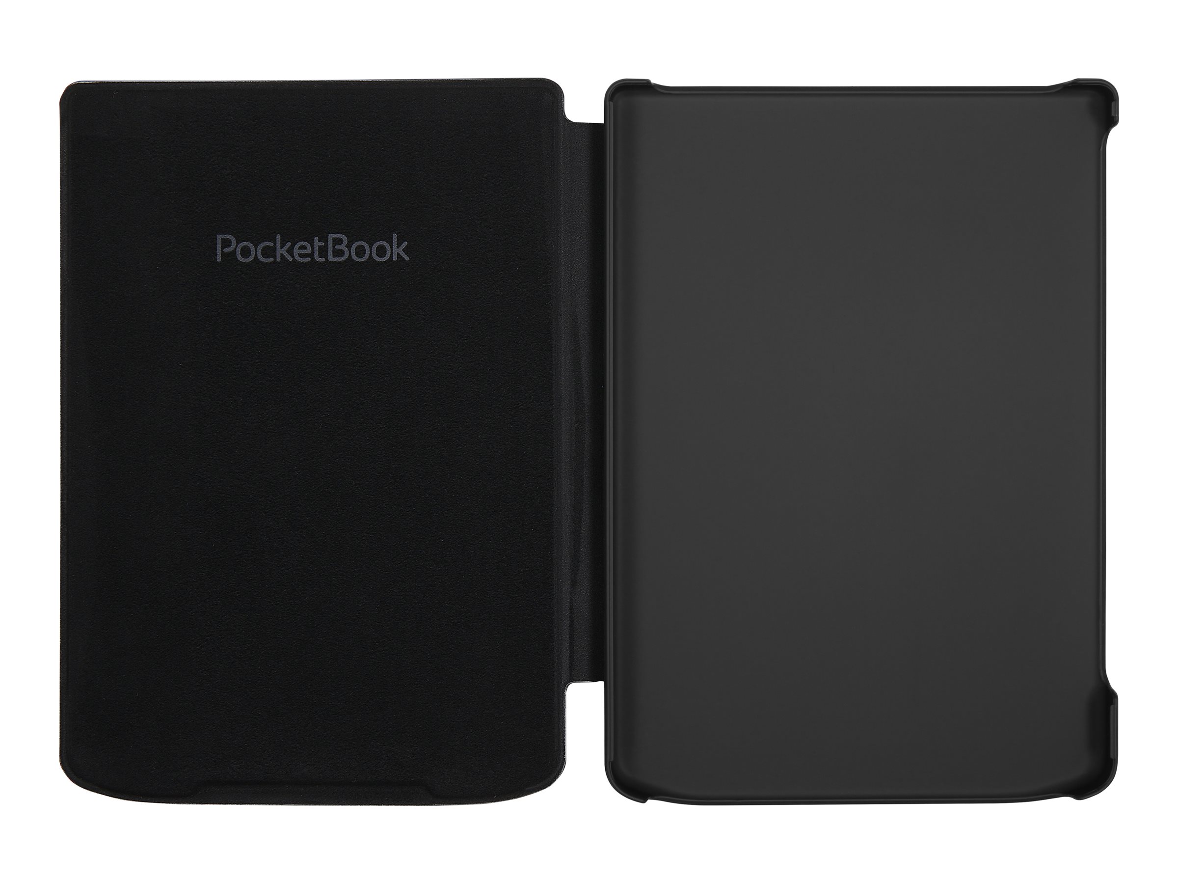 PocketBook Shell series Beskyttelsescover To eBook læser Sort Polyuretan-læder