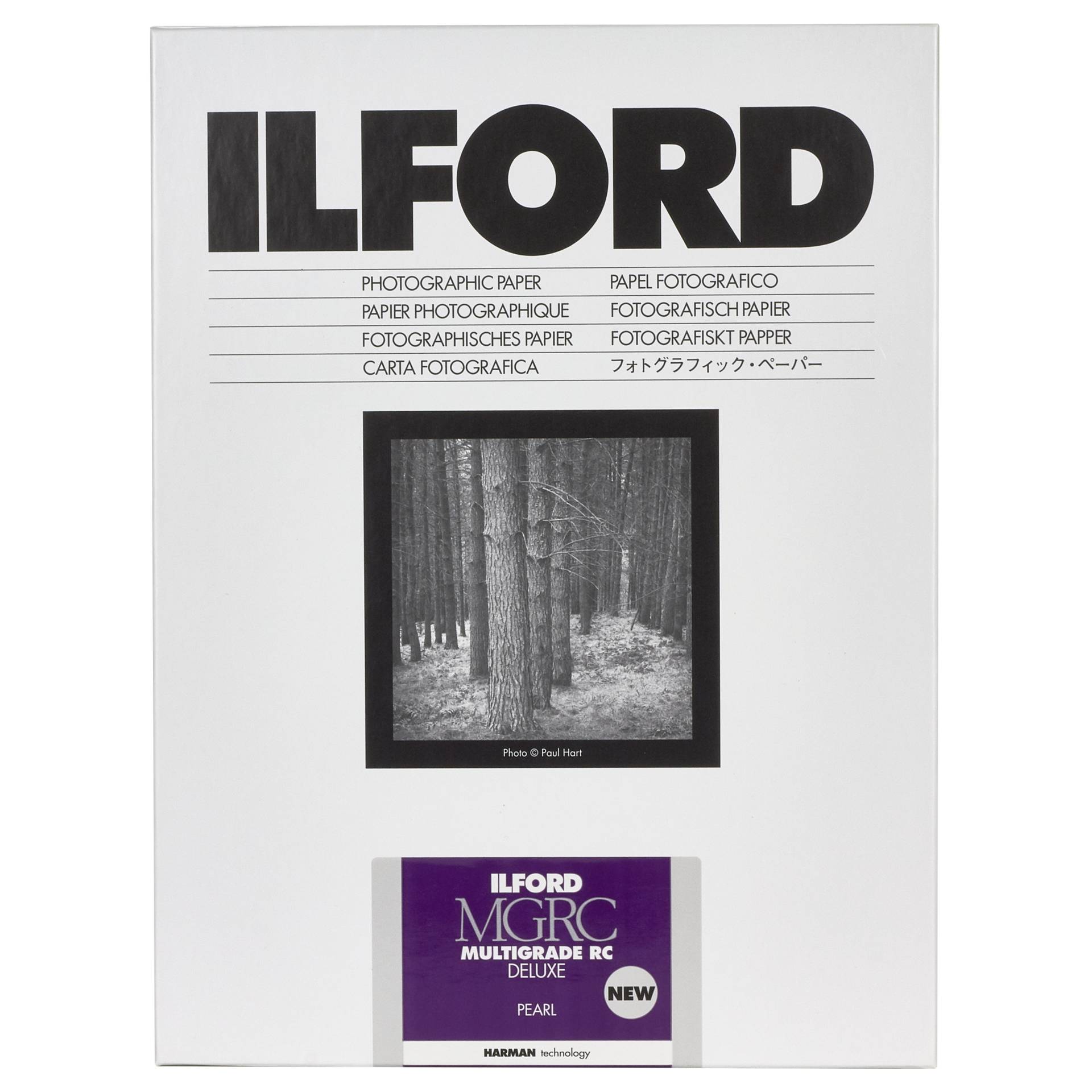 Ilford MULTIGRADE RC Deluxe Pearl Fotopapir 127 x 178 mm 25ark