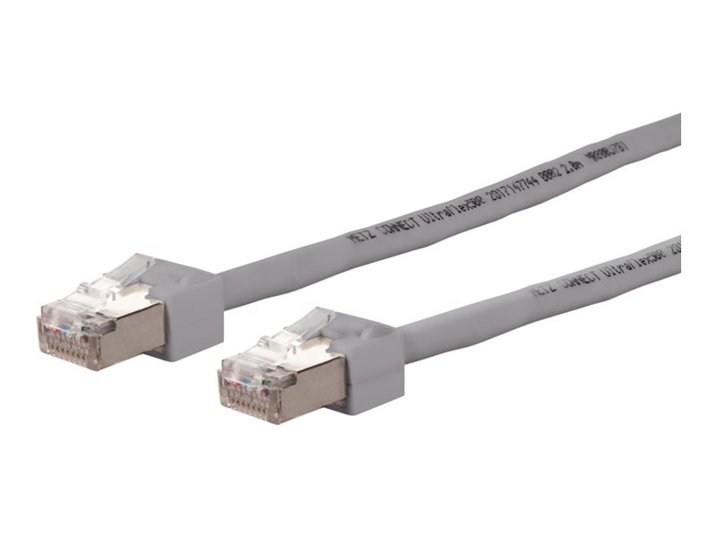 METZ CONNECT Ultraflex500 CAT 6 S/FTP, PiMF 3m Patchkabel Grey