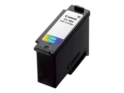 Canon CL 586 Farve (cyan, magenta, gul) 180 sider Blæk