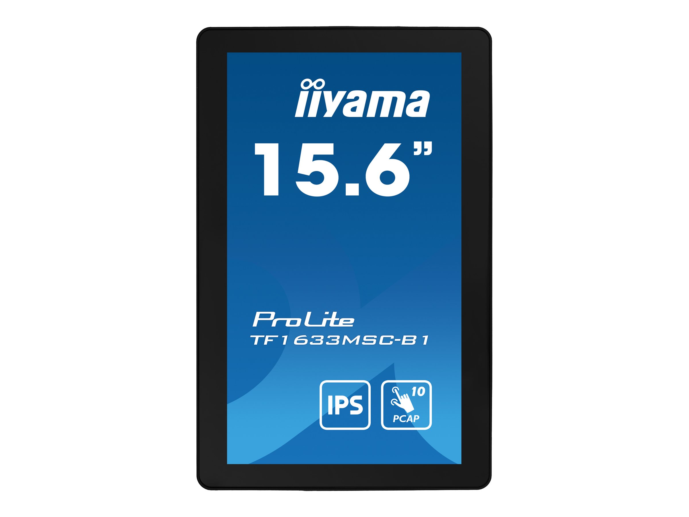 iiyama ProLite TF1633MSC-B1 15.6 IPS 1920 x 1080 (Full HD) HDMI DisplayPort 60Hz