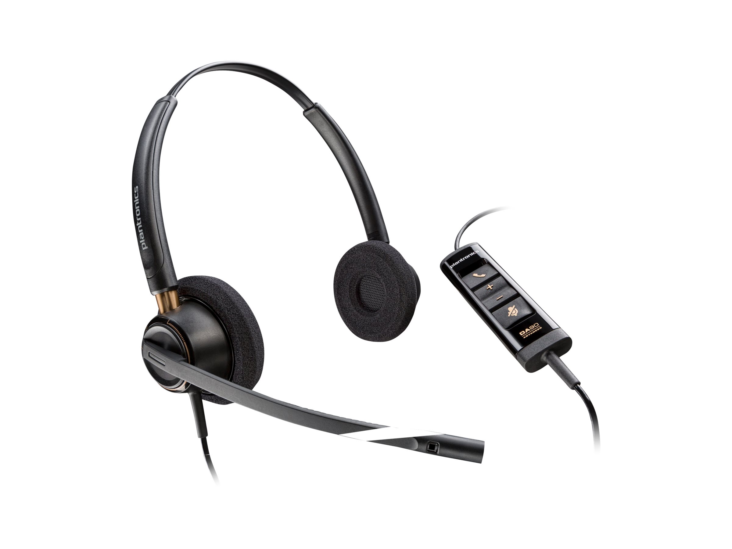 HP Poly EncorePro 525-M Kablet Høretelefoner Sort