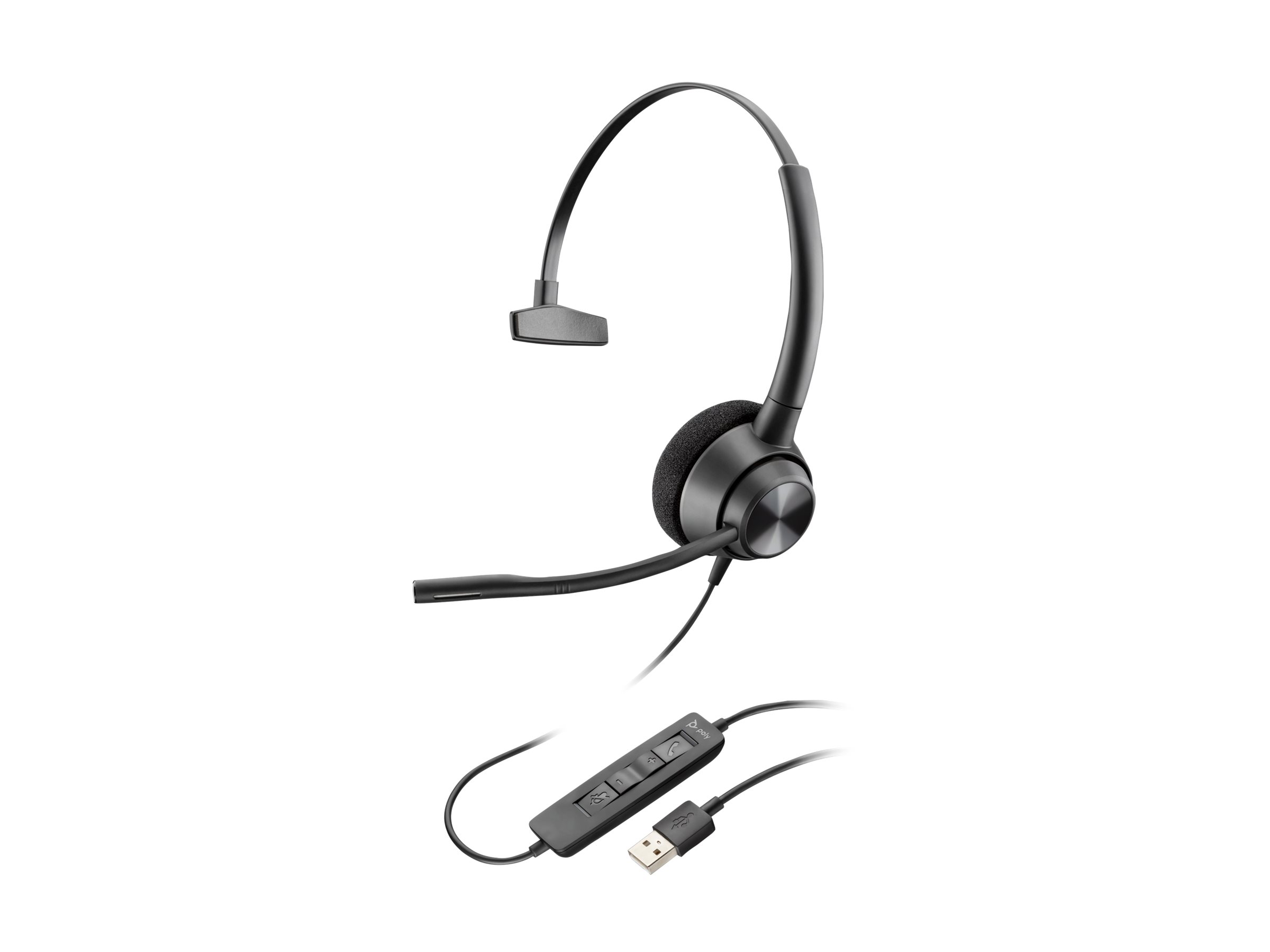 HP Poly EncorePro 310 Kablet Høretelefoner Sort