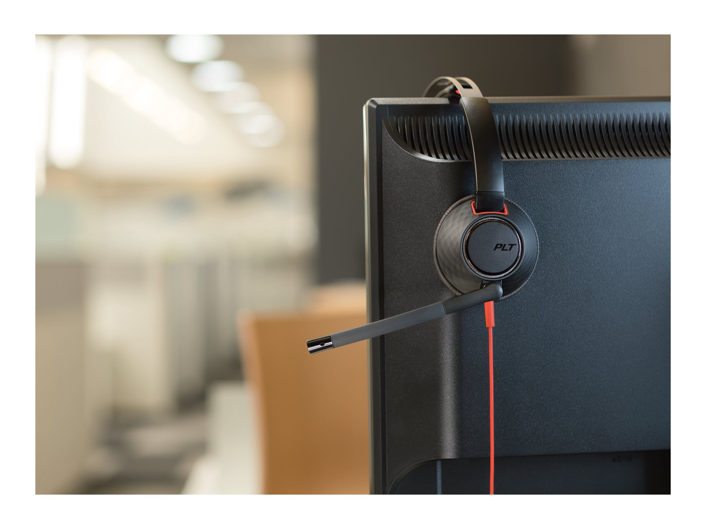 HP Poly Blackwire 5220 Kablet Høretelefoner Sort
