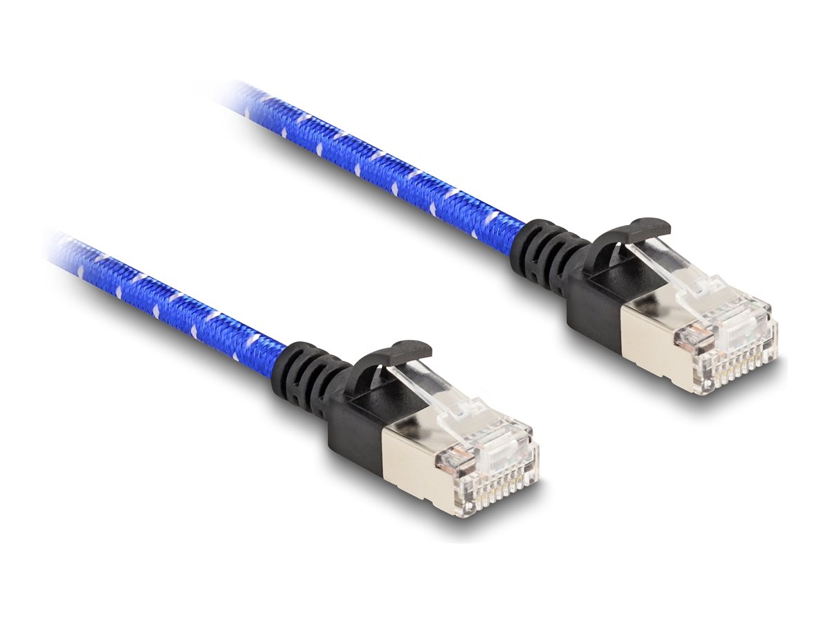 DeLOCK CAT 6a U/FTP 3m Netværkskabel Blå