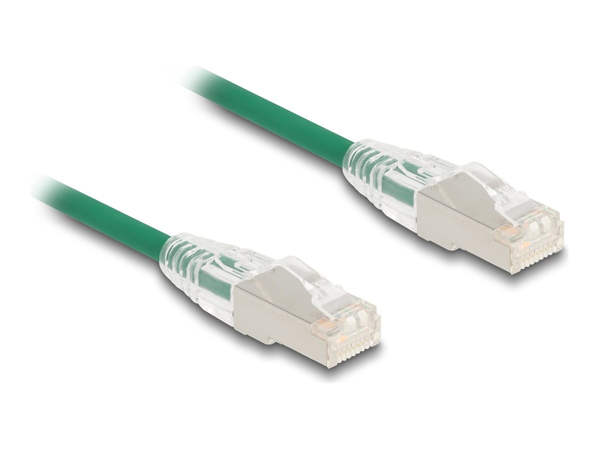 DeLOCK CAT 6a U/FTP 30cm Netværkskabel Grøn