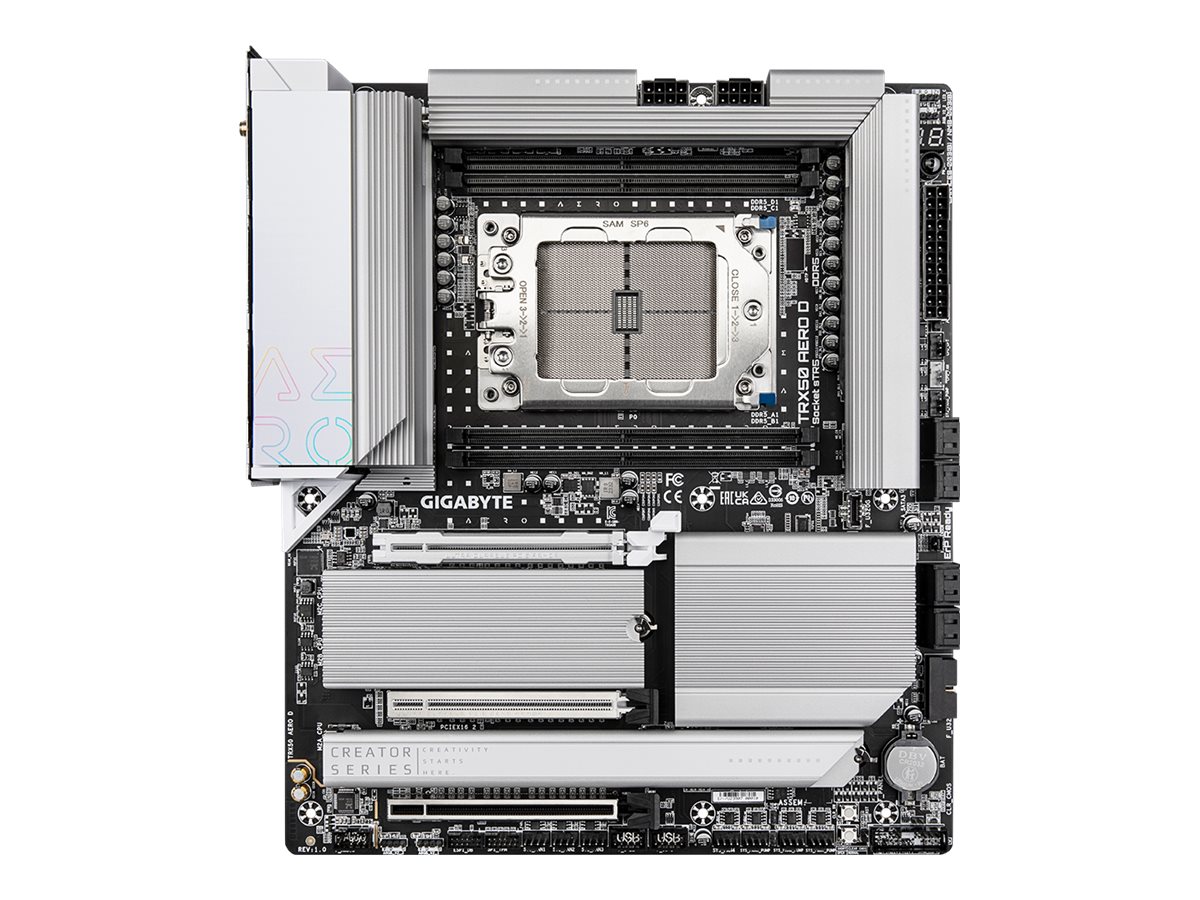 Gigabyte TRX50 AERO D Udvidet ATX Socket sTR5 Amd TRX50