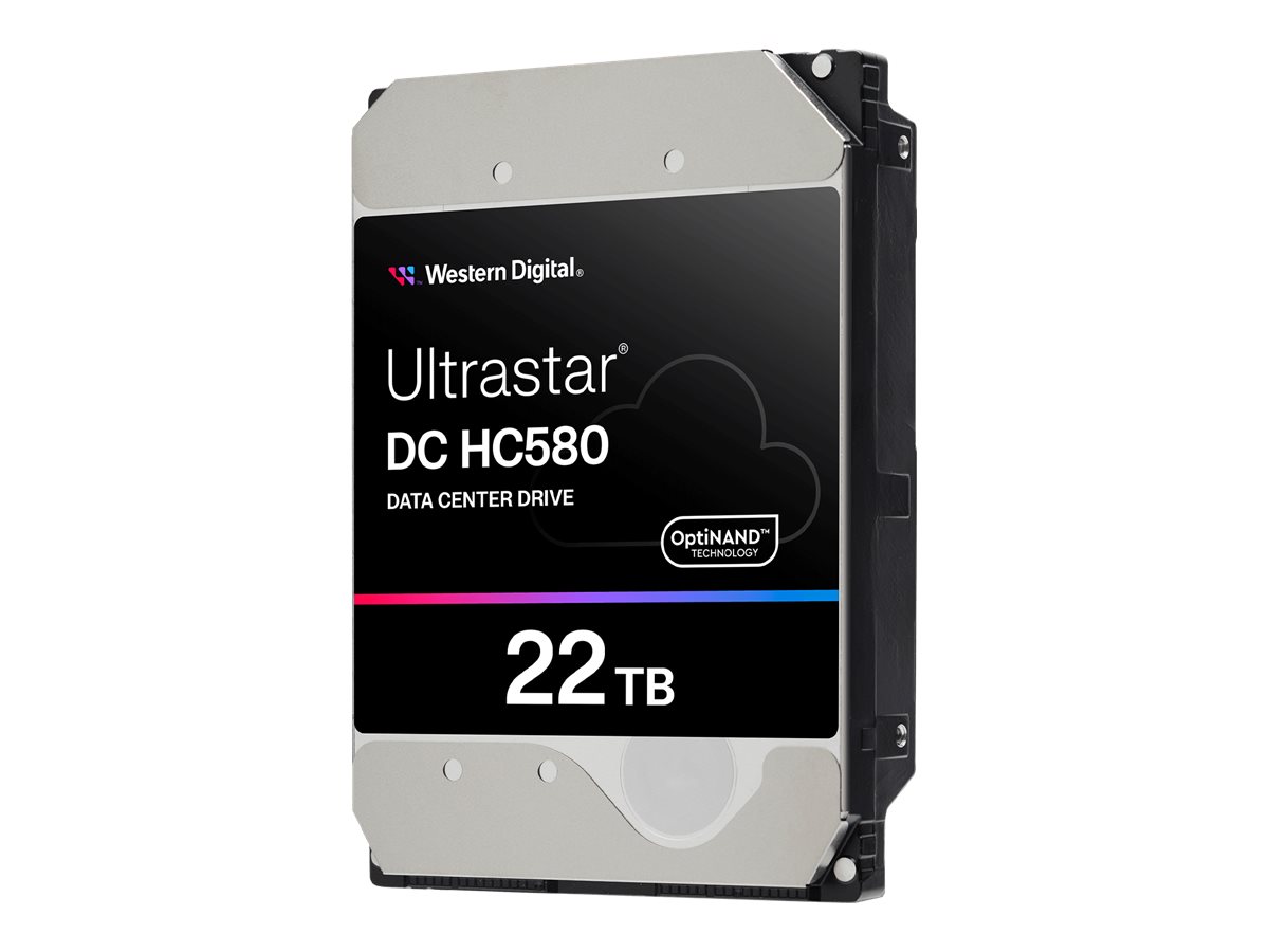 WD Ultrastar DC HC580 Harddisk WUH722422ALE6L4 22TB 3.5 Serial ATA-600 7200rpm