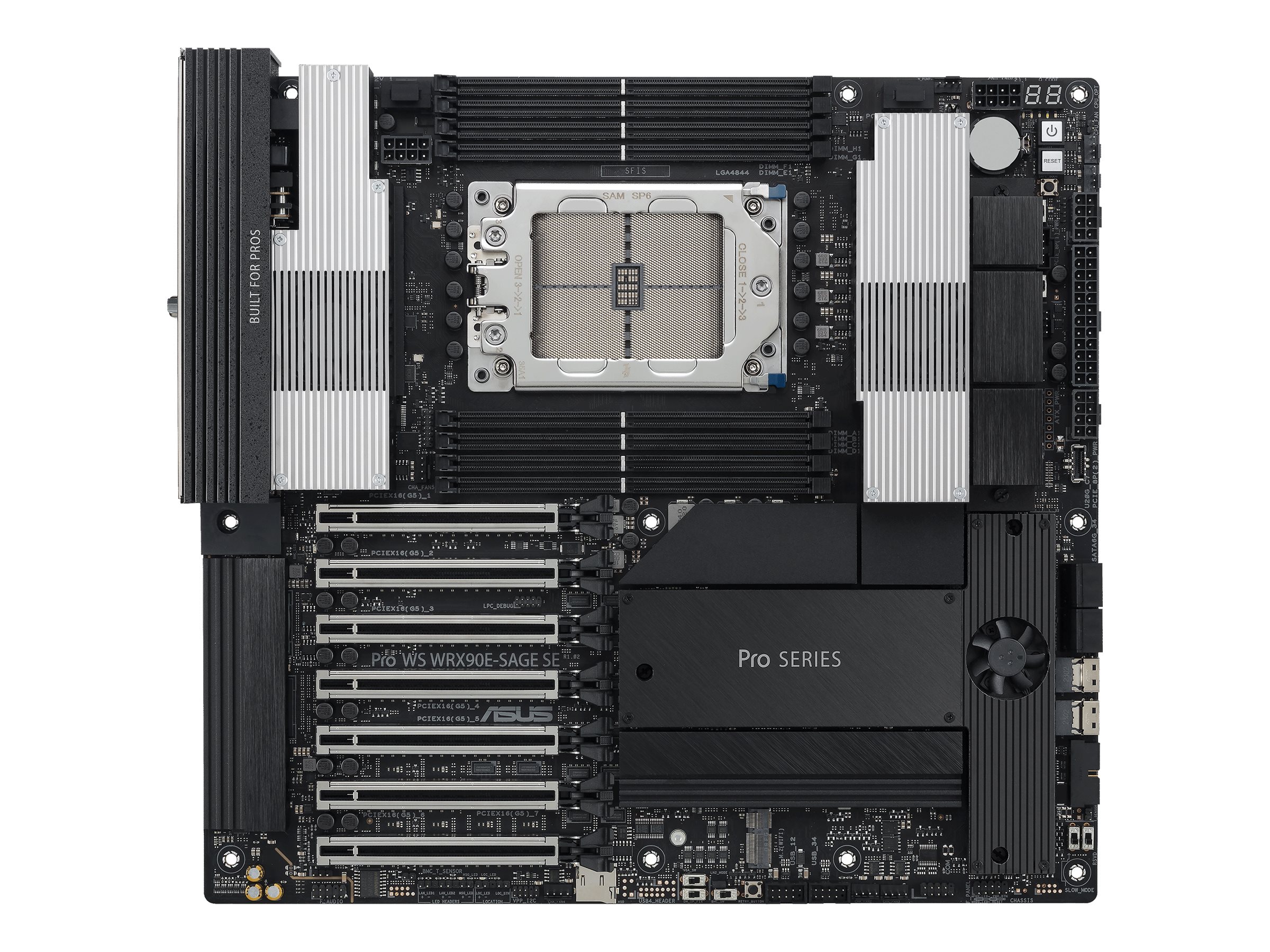 ASUS PRO WS WRX90E-SAGE SE SSI EEB Socket sTR5 AMD WRX90