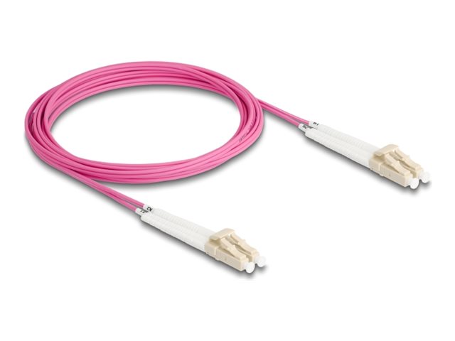 DeLOCK Netværkskabel Fiberoptik OM4 3m