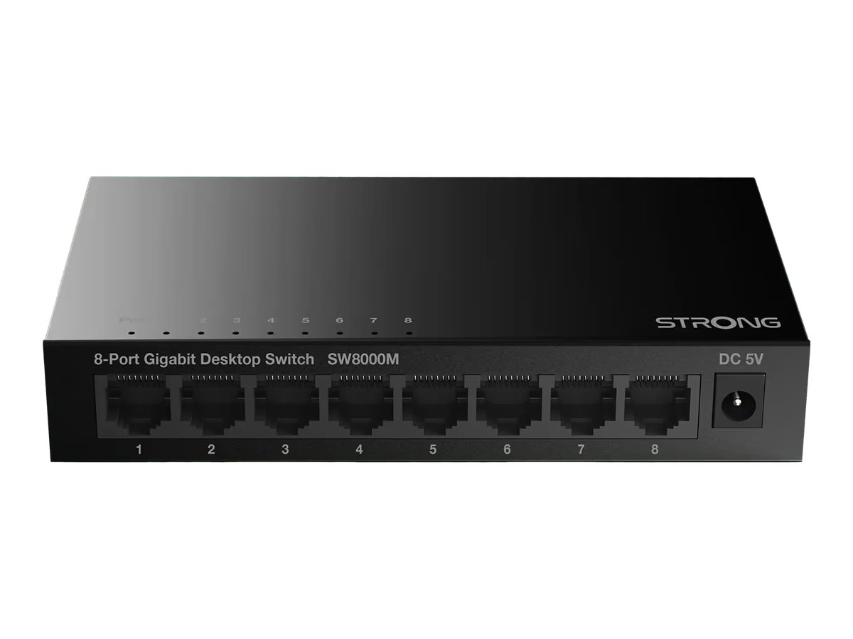 Strong SW8000M Switch 8-porte Gigabit Ethernet