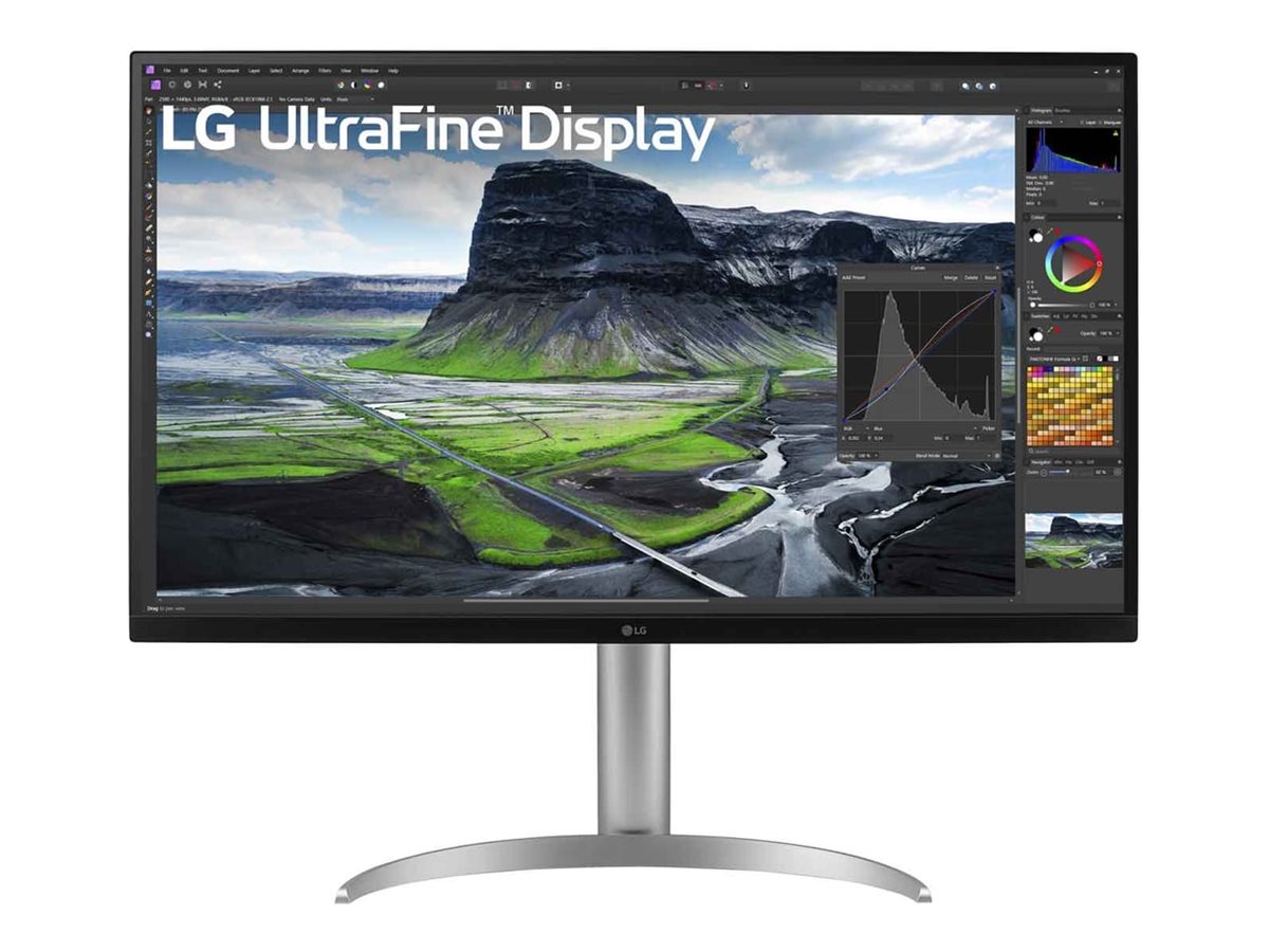 LG UltraFine 32UQ850V-W 32 IPS 3840 x 2160 (4K) HDMI DisplayPort USB-C 60Hz