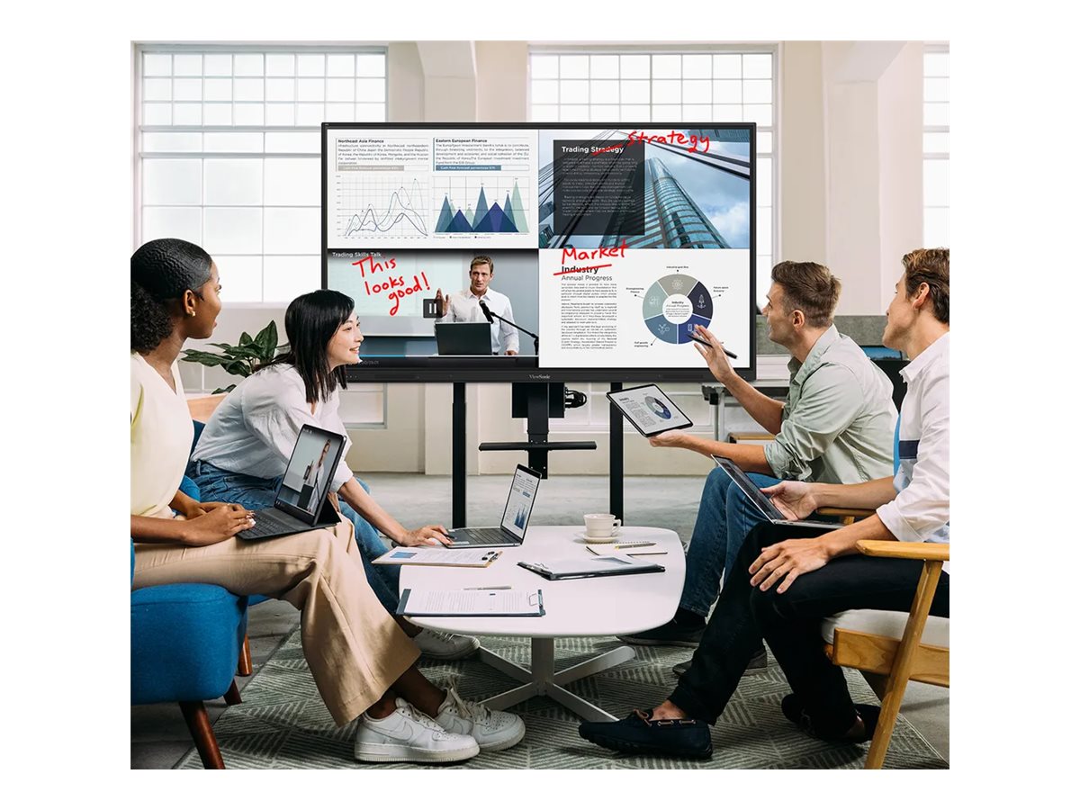 ViewSonic ViewBoard IFP55G1 LED-bagbelyst LCD fladt paneldisplay 3840 x 2160 55