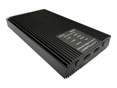 LC Power Ekstern Lagringspakning USB 3.2 (Gen 2x2) M.2 NVMe Card