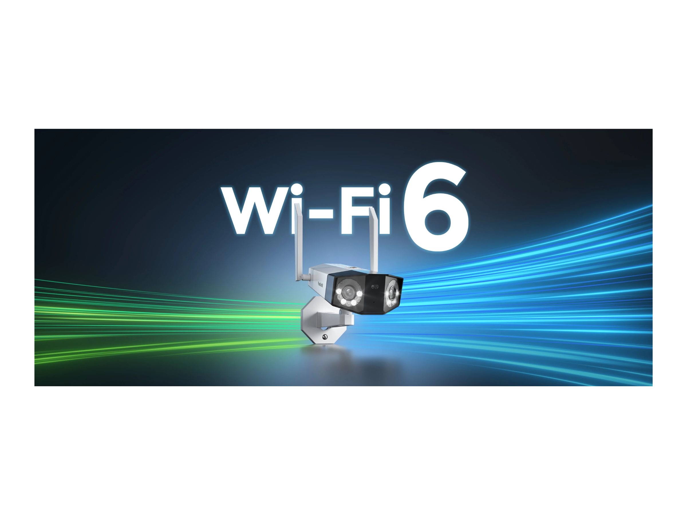 Reolink Duo Series 2 WiFi Netværksovervågningskamera Udendørs Indendørs 4608 x 1728
