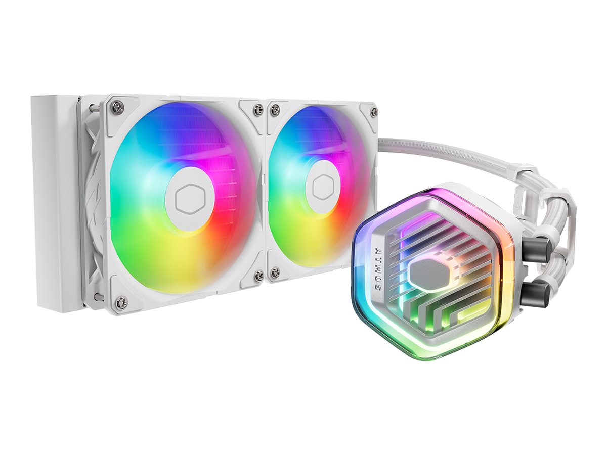 Cooler Master MasterLiquid 240 Atmos Vandkøler 1-pack Hvid 120 mm