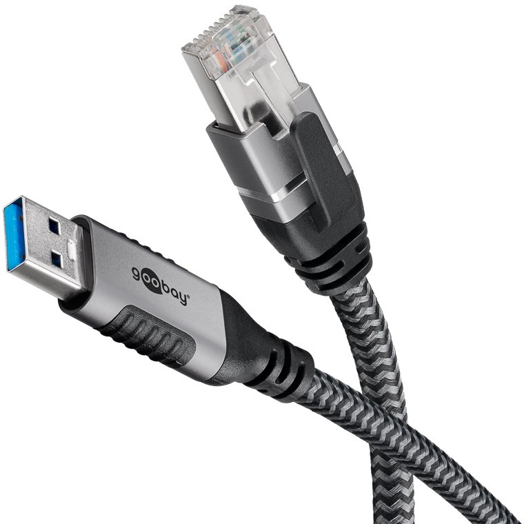 Goobay USB 3.0 til RJ45 netværksadapter 5 m CAT6 1 Gbit/s