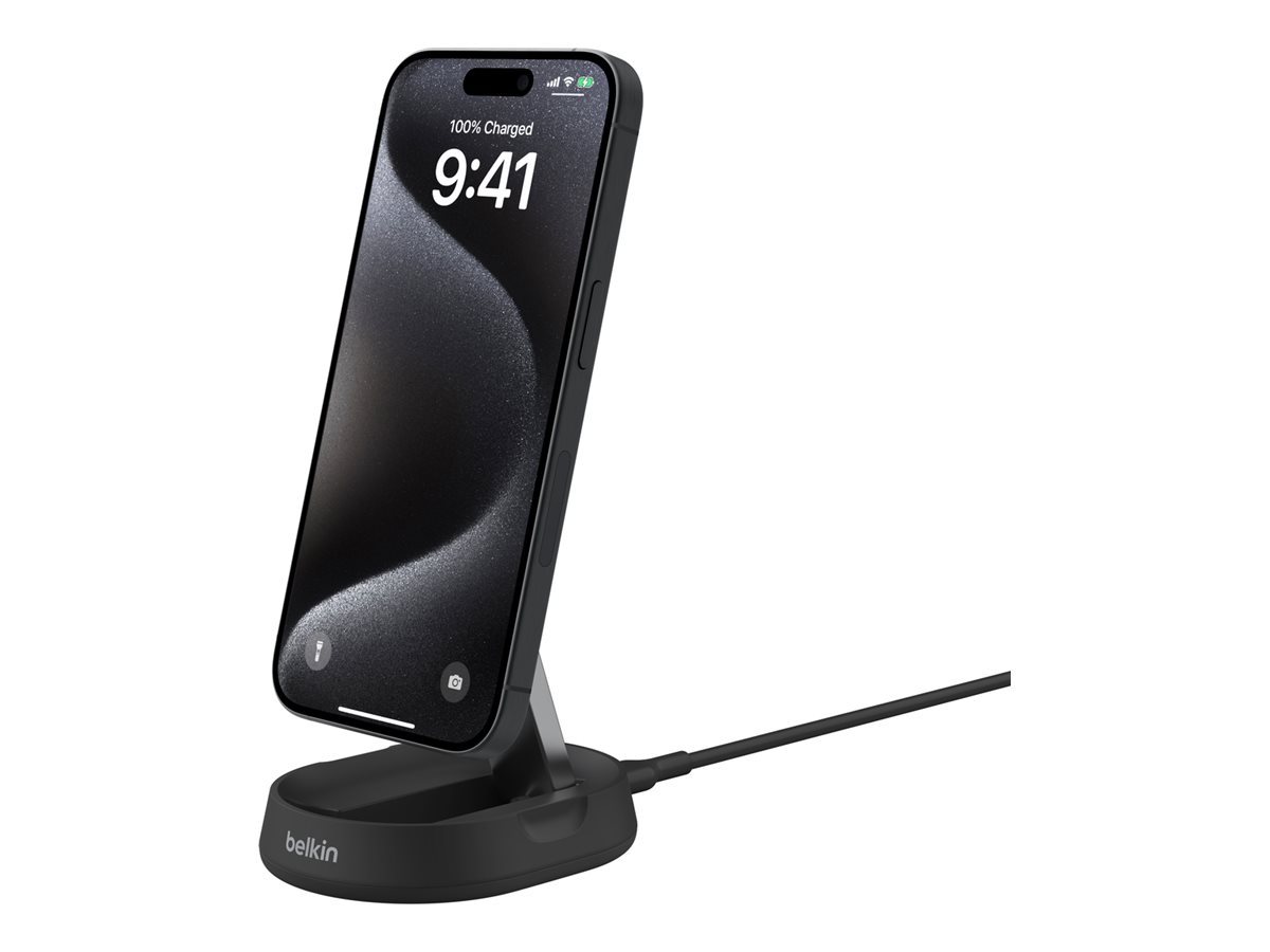 Belkin BoostCharge Pro Trådløs opladningsstander 15Watt