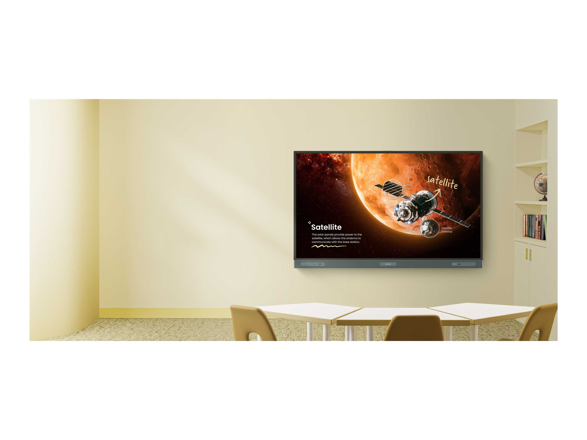 BenQ Board Pro RP8604 LED-bagbelyst LCD fladt paneldisplay 3840 x 2160 86