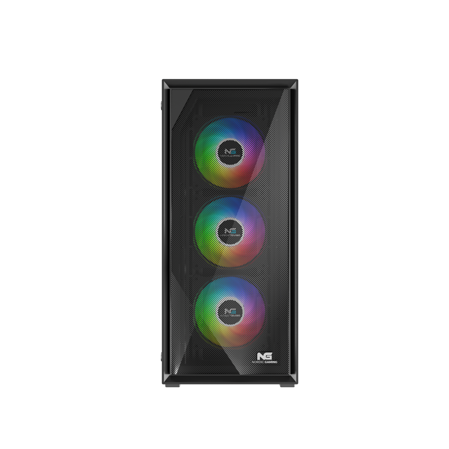 Nordic Gaming Nidhug RGB Tower ATX Sort
