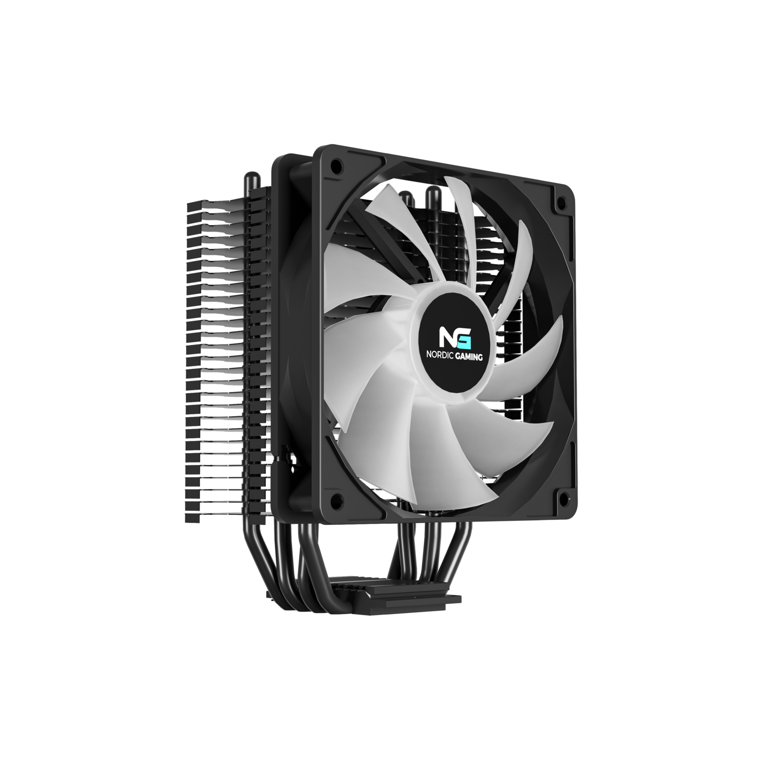 Nordic Gaming AC100 Processor-køler 1-pack Sort 120 mm