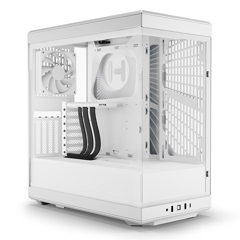HYTE Y40 Tårn ATX Ingen strømforsyning Snow White