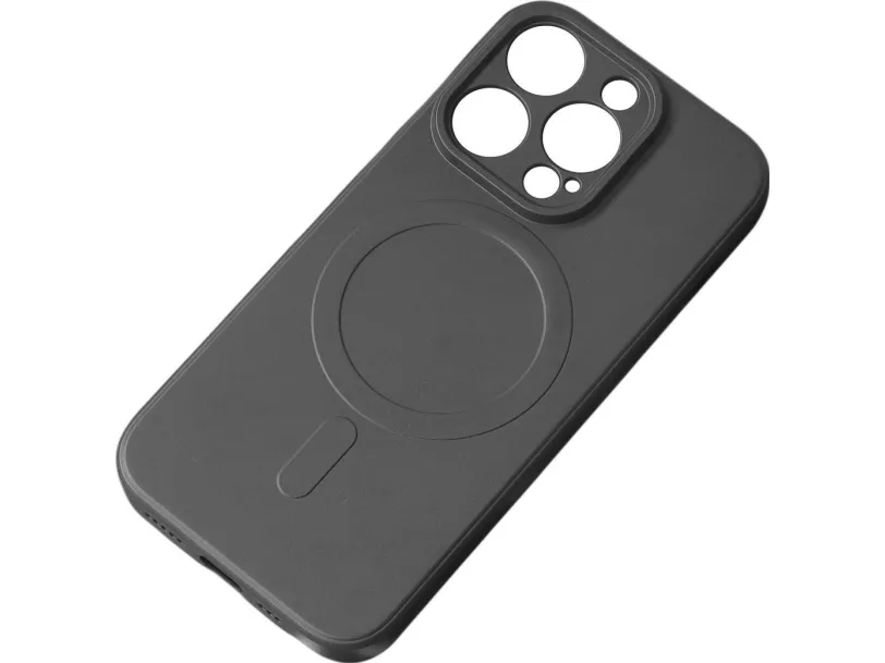 Silikone etui kompatible med MagSafe til iPhone 15 Pro