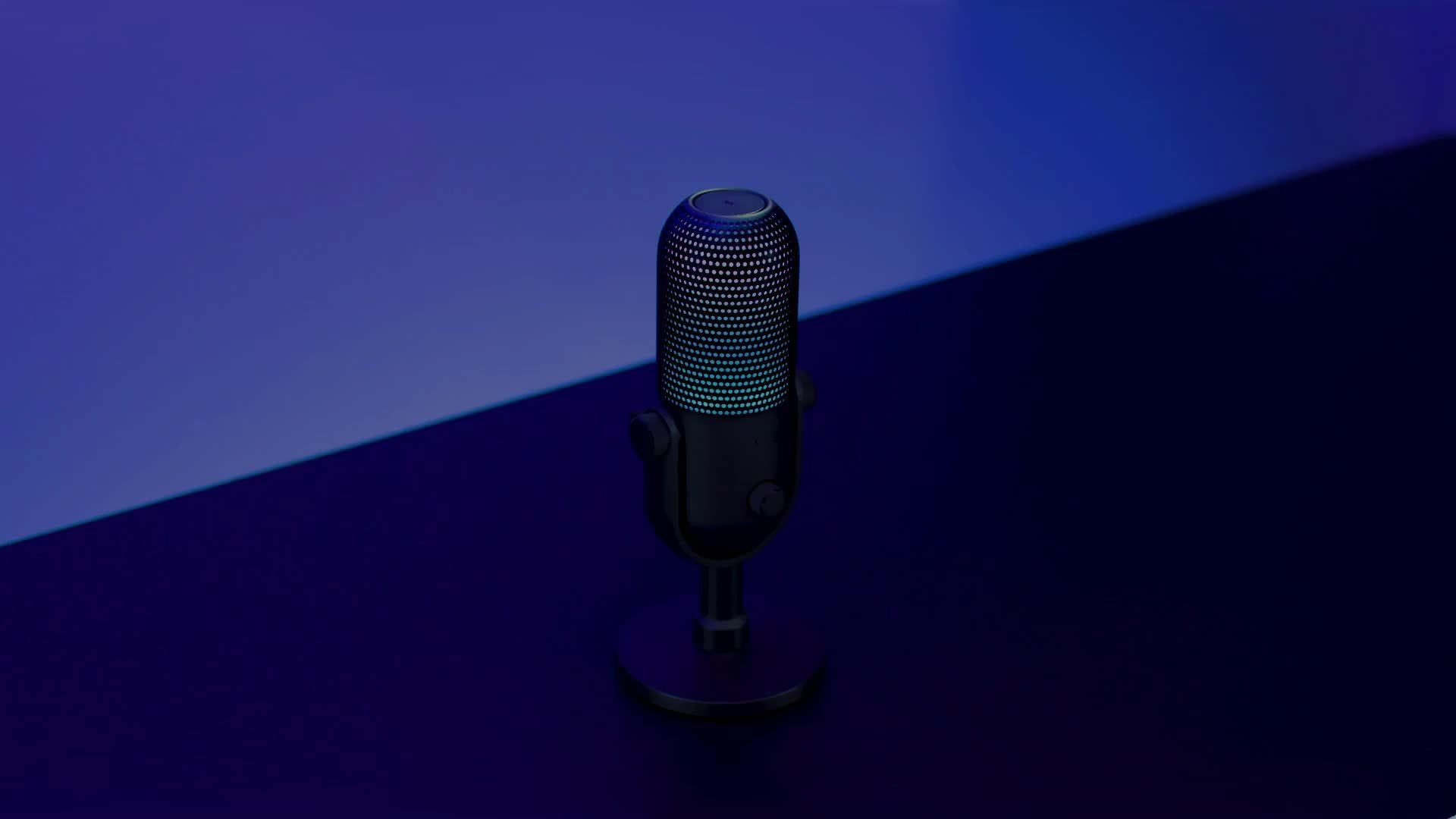 Razer Seiren V3 Chroma Mikrofon Sort