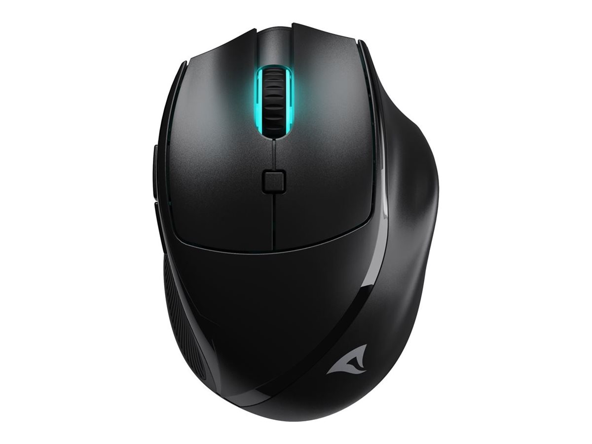 Sharkoon OfficePal M25W Optisk Trådløs Kablet Sort