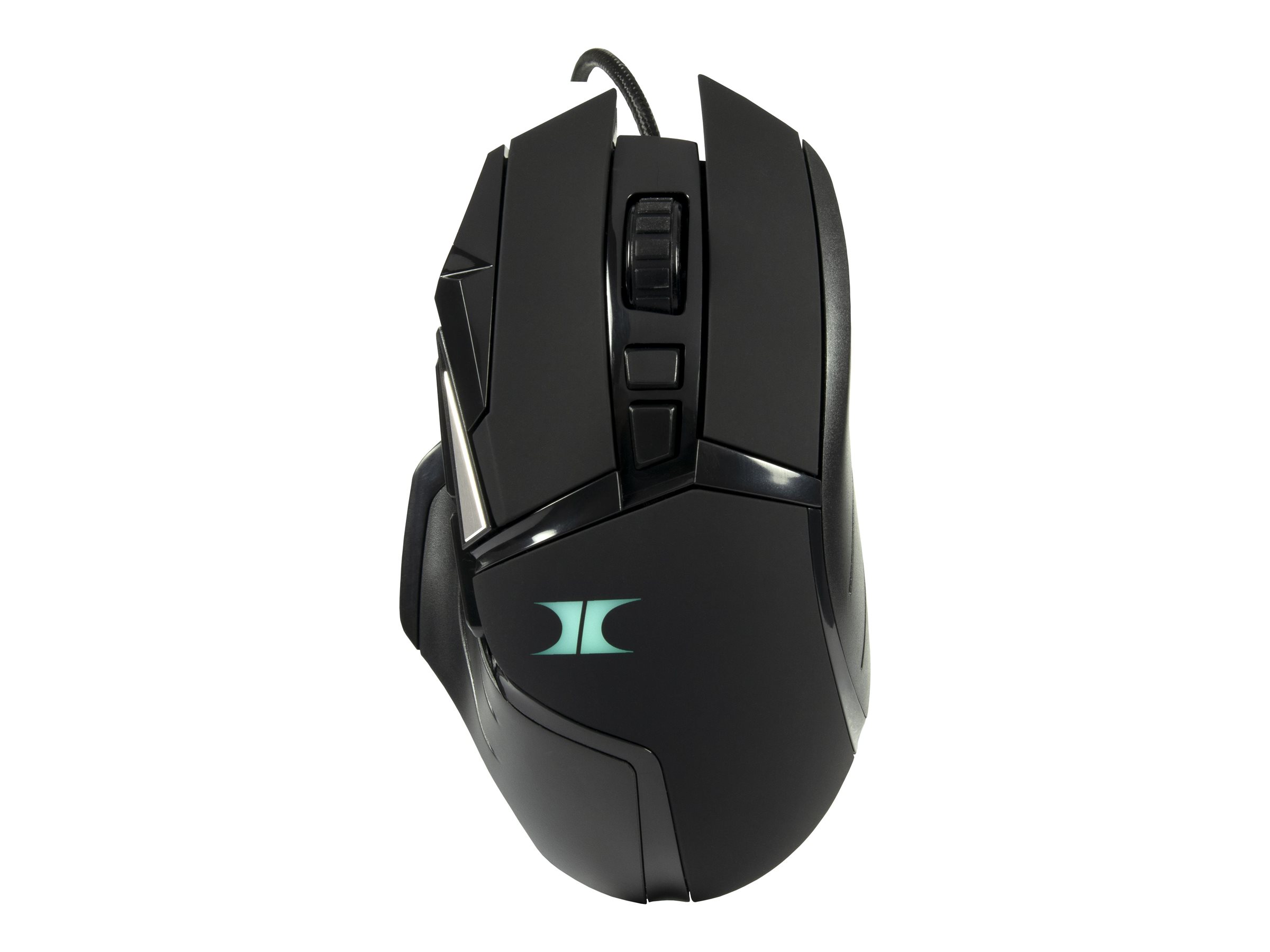Inter-Tech KC-3000 Tastatur og mus-sæt Regnbue Kabling