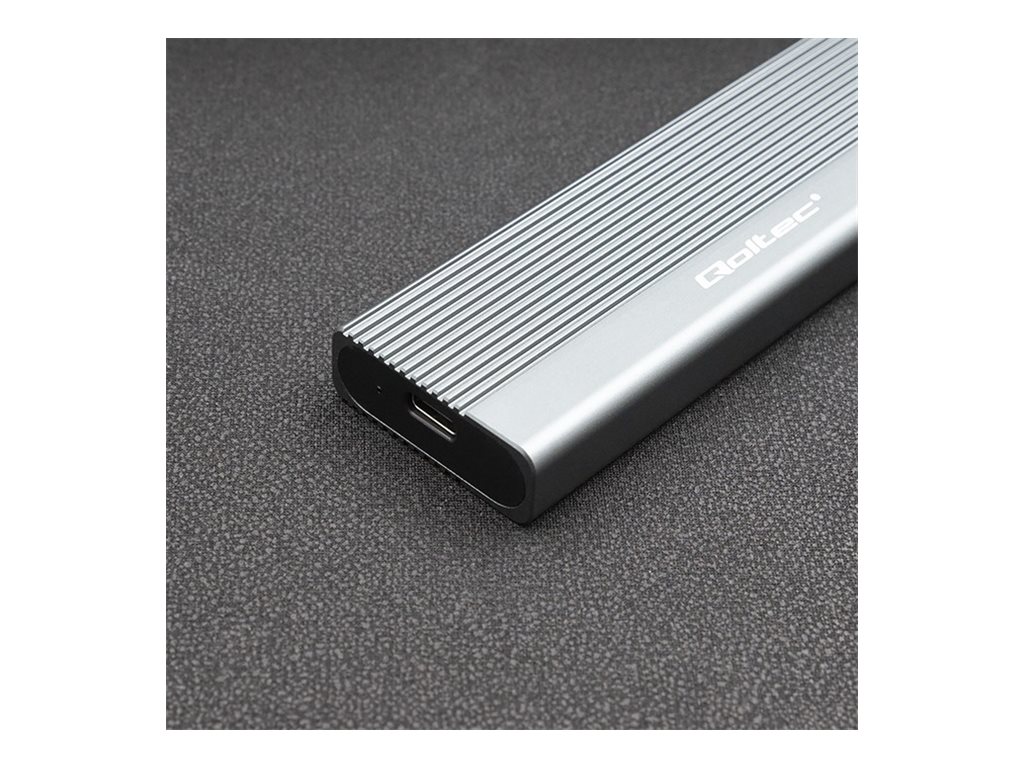Qoltec Ekstern Lagringspakning USB-C SATA 6Gb/s
