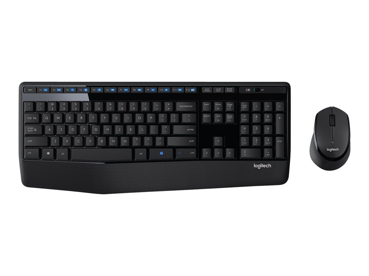 Logitech Wireless Combo MK345 Tastatur og mus-sæt Trådløs