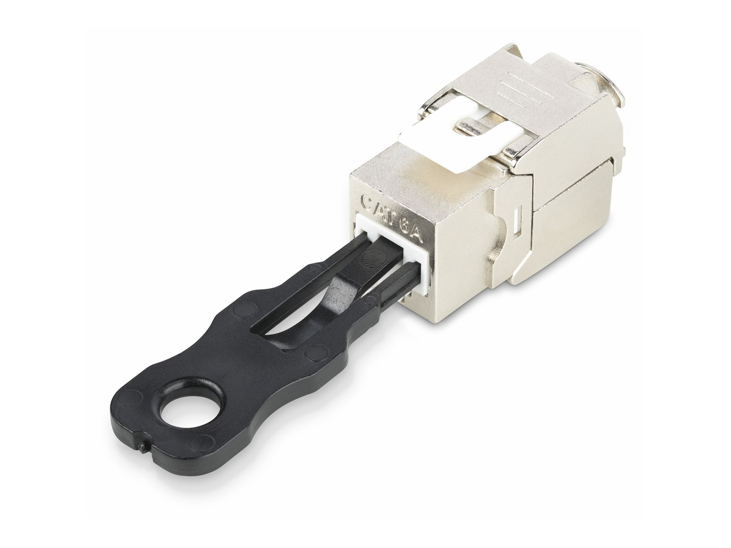 StarTech.com RJ45 Port Locks - 10 Pack with Security Key, Locking RJ45 Port Blocker/Dust Cover, Reusable Ethernet/LAN Port Protector, Snap In RJ45 Dust Blocker for Servers/Switches/Wall Plates Hvid