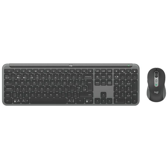 Logitech Signature Slim Combo MK950 for Business Sæt med mus og tastatur Trådløs Nordisk