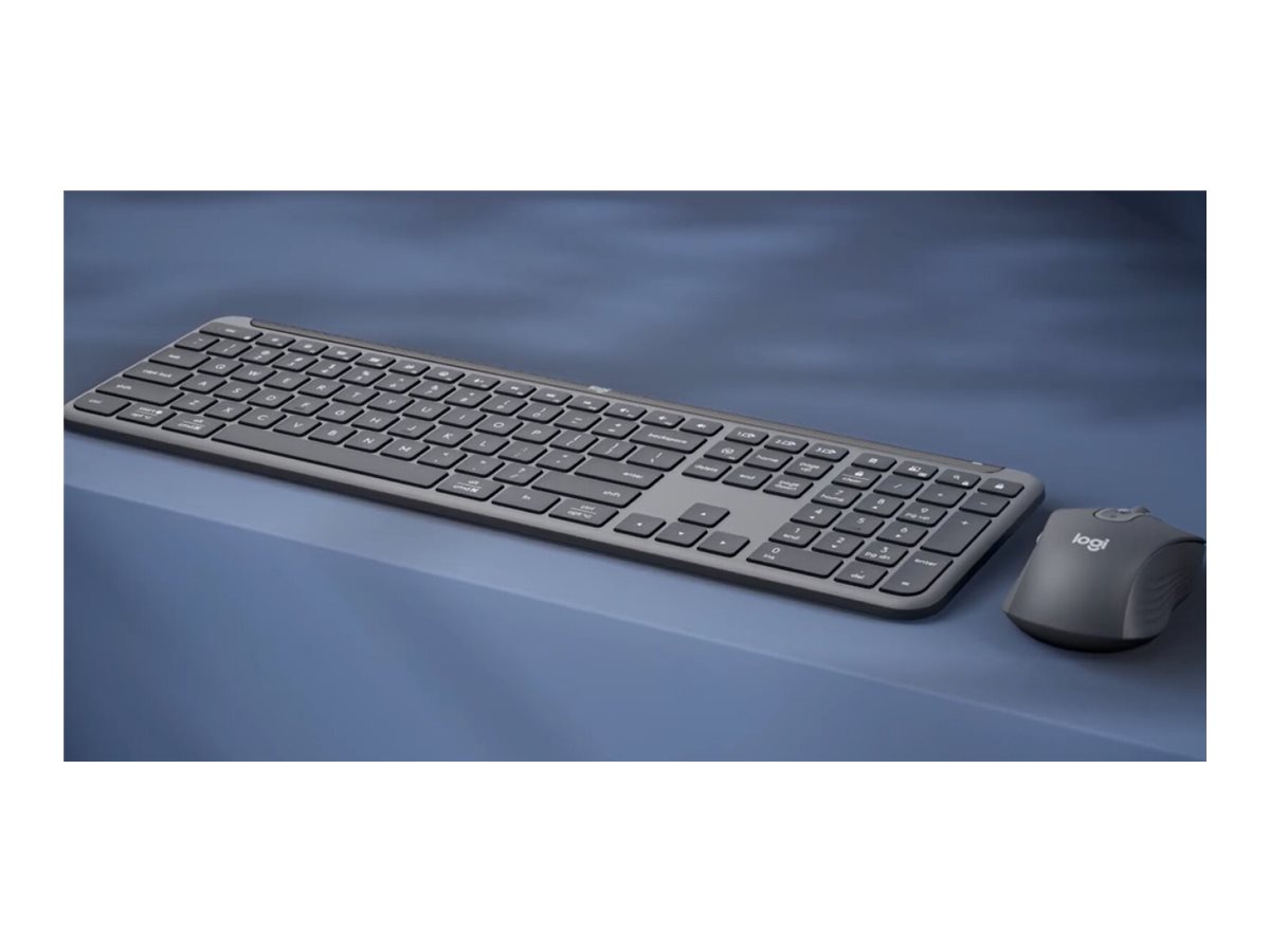 Logitech Signature Slim Combo MK950 for Business Sæt med mus og tastatur Saks Trådløs US International
