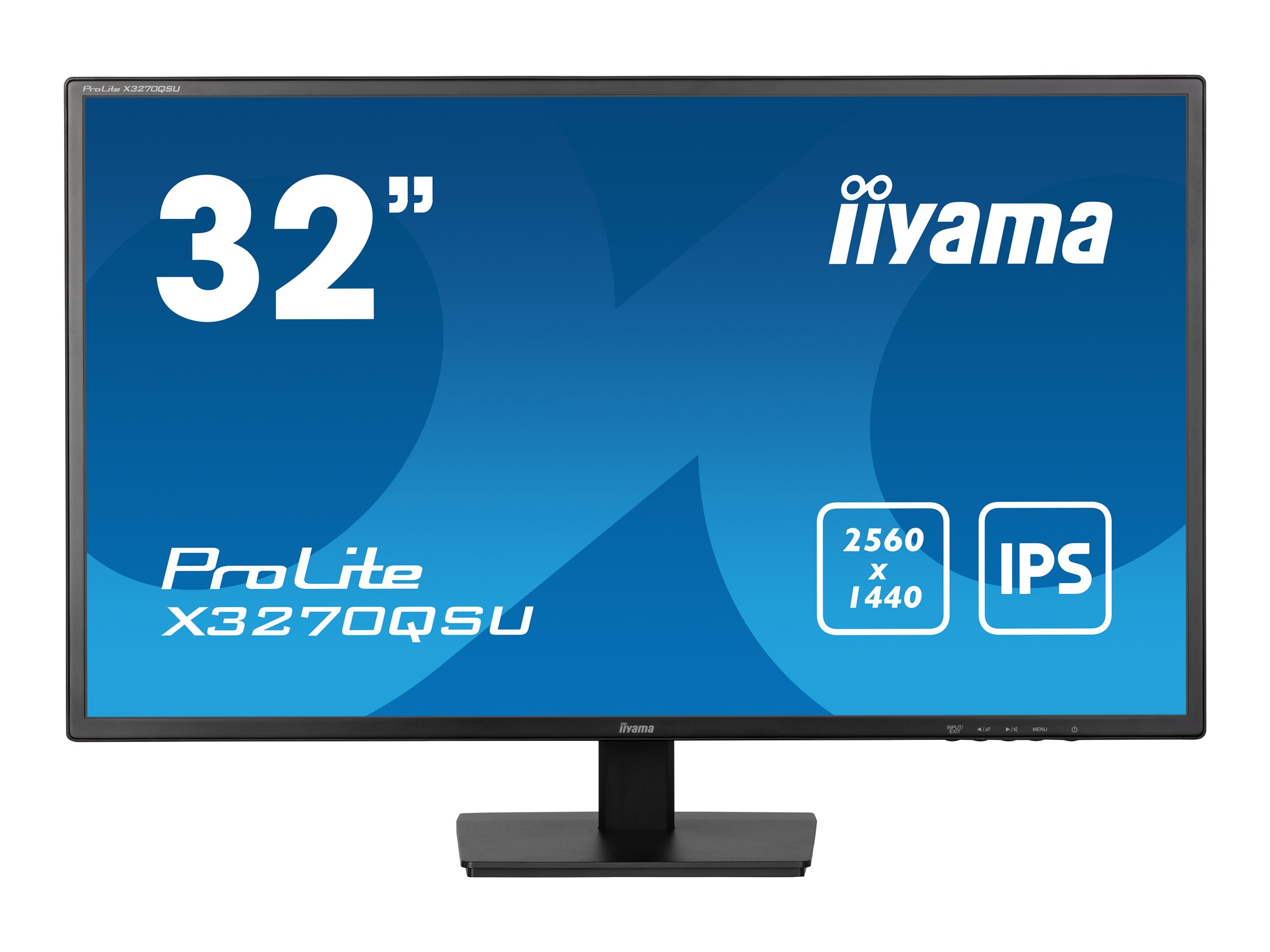 iiyama ProLite X3270QSU-B1 32 IPS 2560 x 1440 (2K) HDMI DisplayPort 100Hz