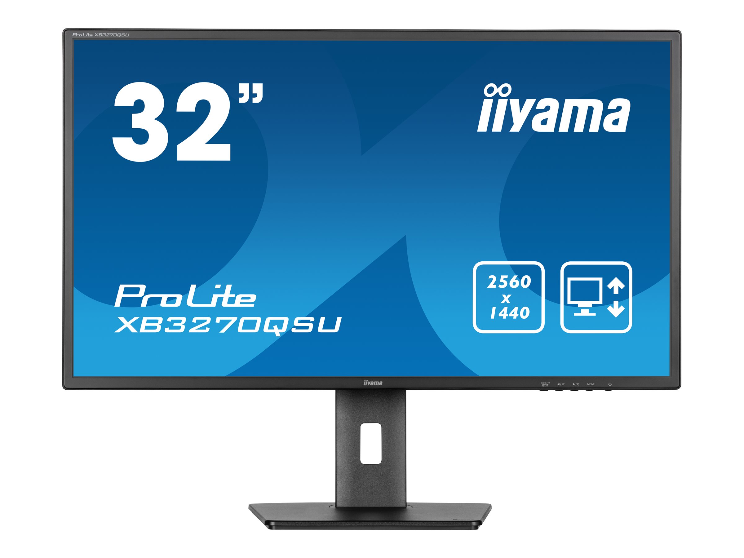 iiyama ProLite XB3270QSU-B1 32 IPS 2560 x 1440 (2K) HDMI DisplayPort 100Hz