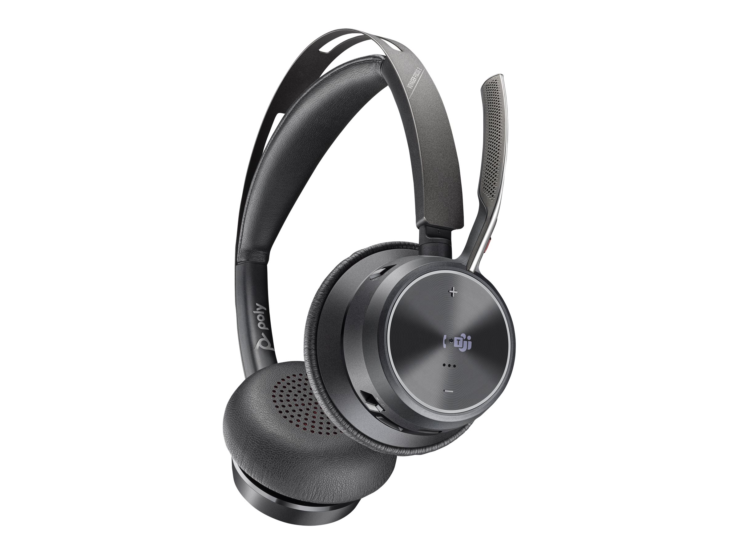 HP Poly Voyager Focus 2 Trådløs Høretelefoner Sort
