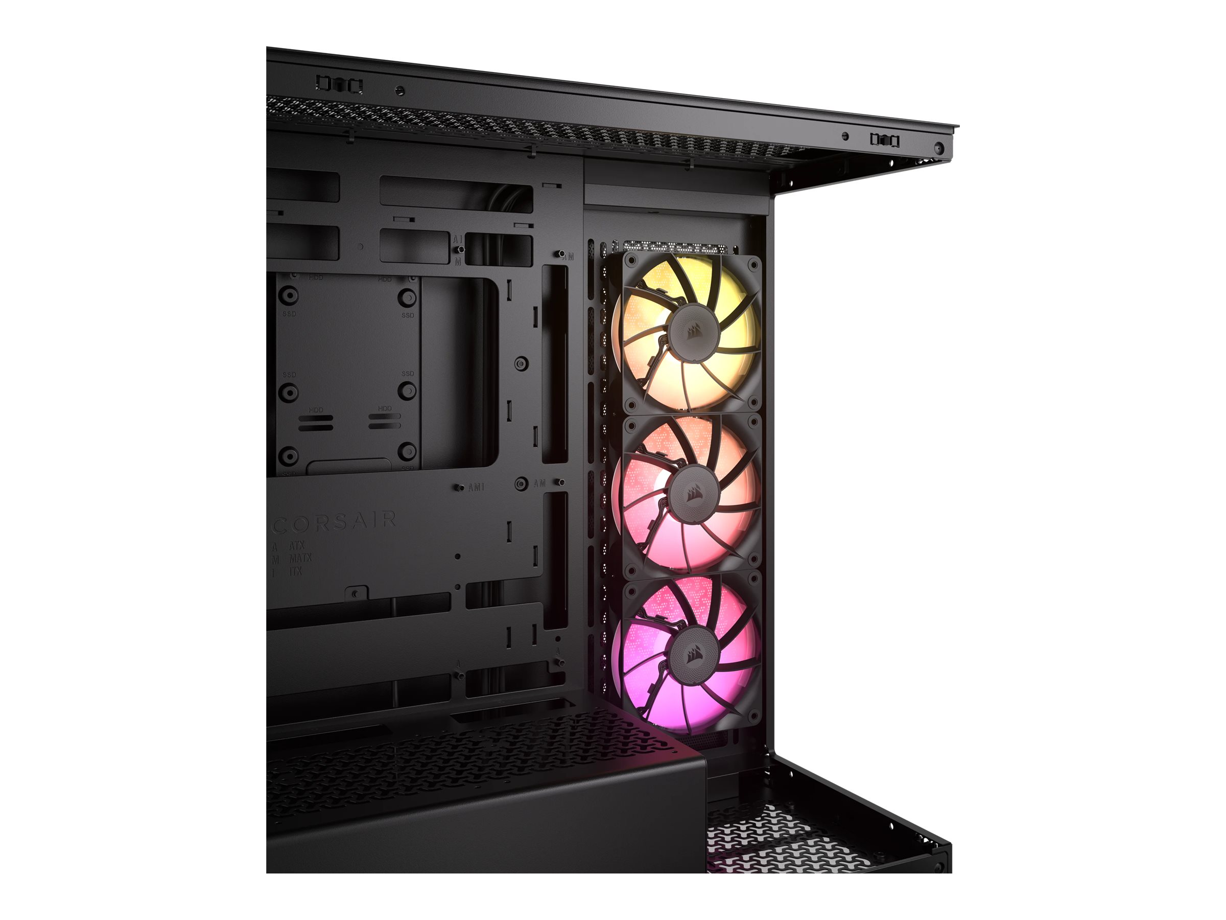 CORSAIR iCUE LINK 3500X RGB Tower Udvidet ATX Sort