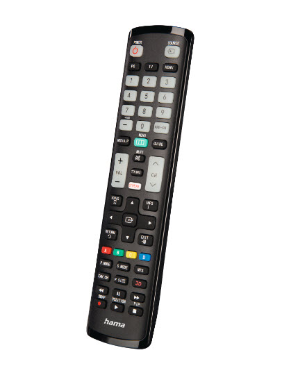 Hama 00221060 fjernbetjening IR trådløs TV Tryk på knapper