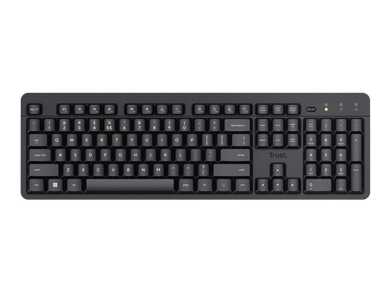 Trust Ody II Tastatur Membran Trådløs Tysk