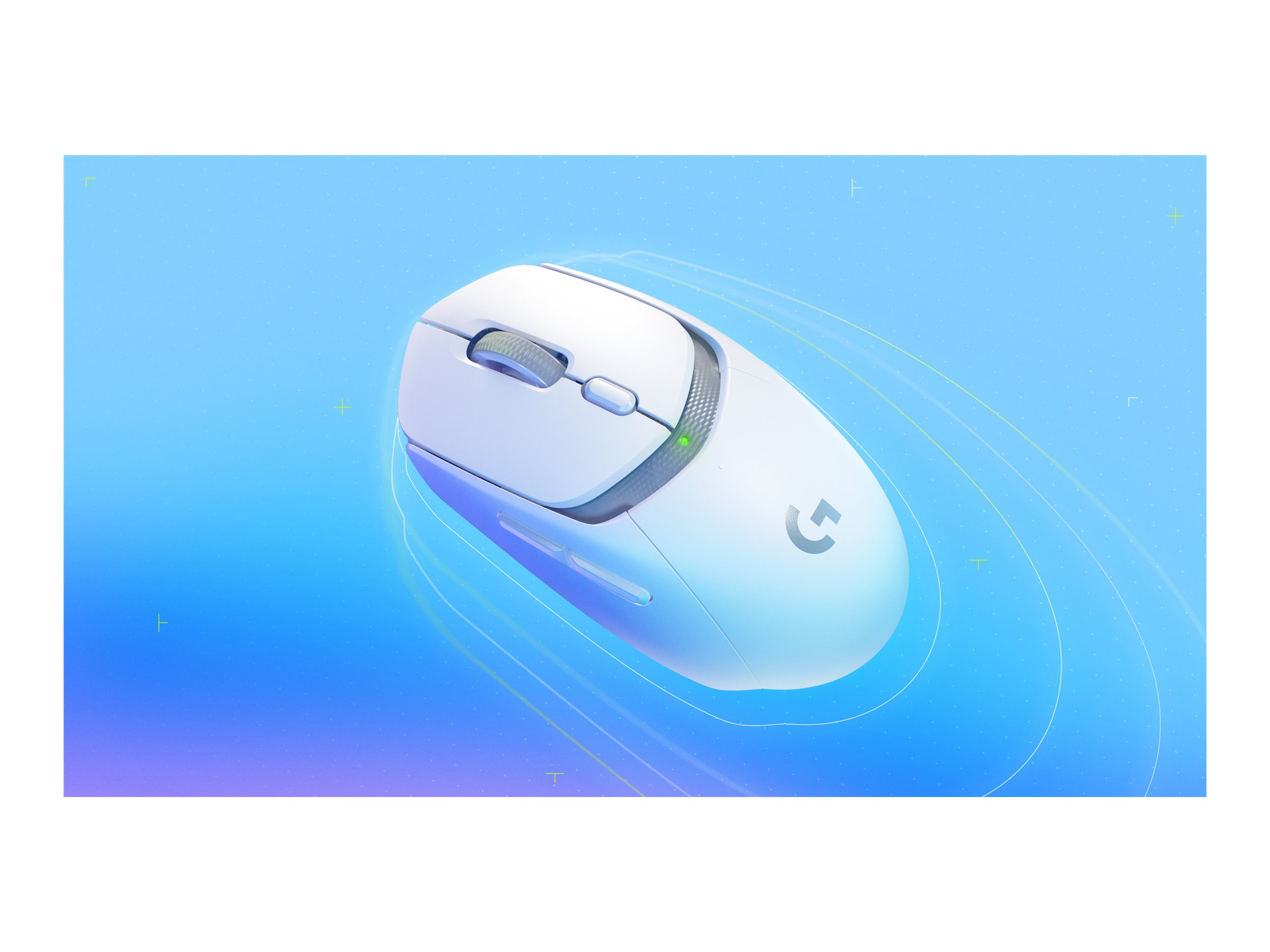 Logitech G G309 Optisk Trådløs Hvid