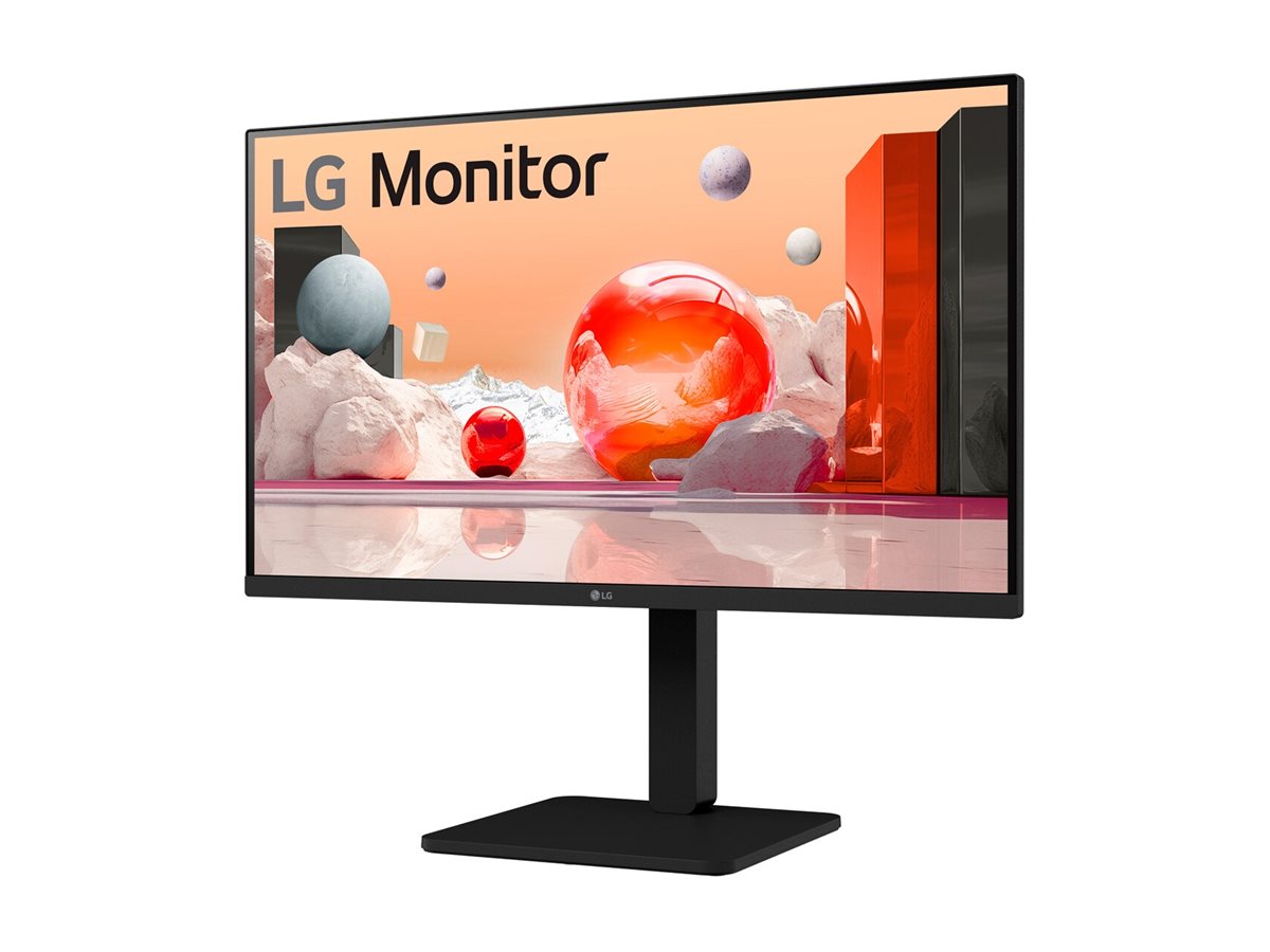 LG 27BA450-B 27 1920 x 1080 (Full HD) VGA (HD-15) HDMI DisplayPort 100Hz Pivot Skærm