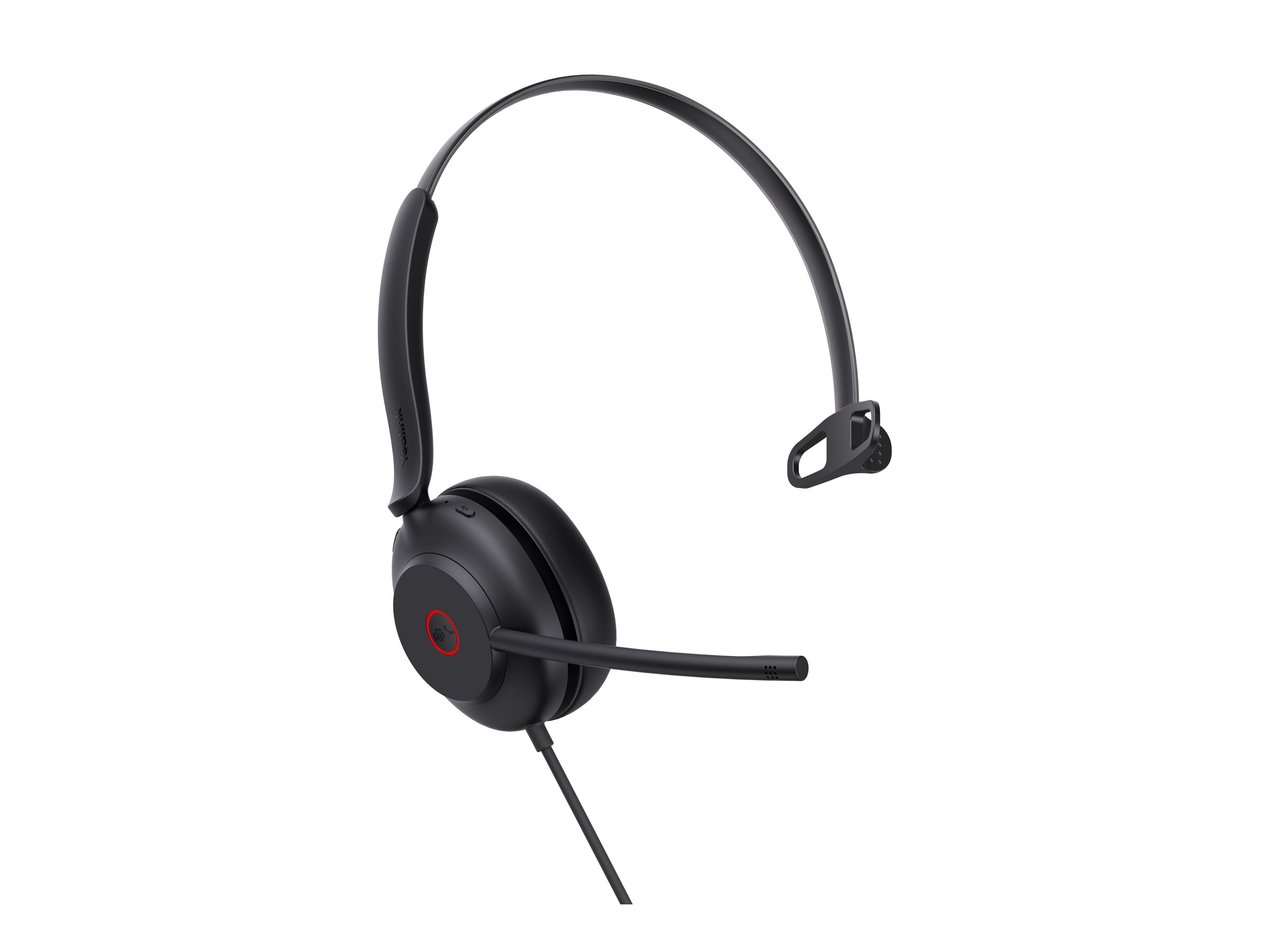 Yealink UH35 Mono Kablet Høretelefoner Sort